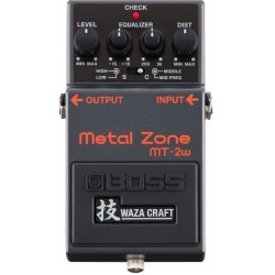 BOSS MT-2W Waza Metal Zone Distortion Pedalı