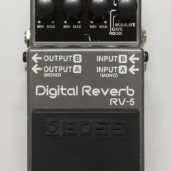 Boss RV-5(T) Digital Reverb Compact Pedal