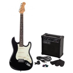 KOZMOS KGP-STG10-BK Başlangıç Elektro Gitar Paketi